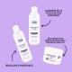 Keratin Silk shampooing, baume et masque - Réparent efficacement les cheveux abîmés + deuxième kit gratuit